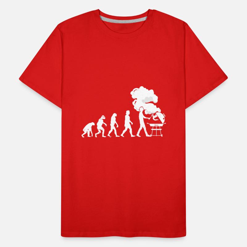 20200715 Évolution du barbecue T-shirt bio Premium Homme