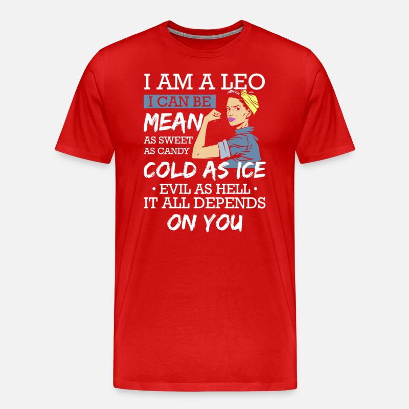 Sternzeichen Astrologie Konstellation - Männer Premium Bio T-Shirt - Rot