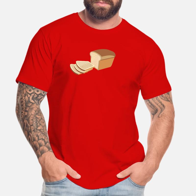 Bread write bread Toast bread Men's Premium Organic T-Shirt