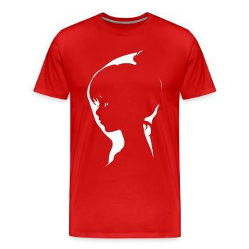 Gothic Girl Dark Fairytale Goth Occult Women Batc - T-shirt bio Premium Homme - rouge - Devant - Damien (186cm)