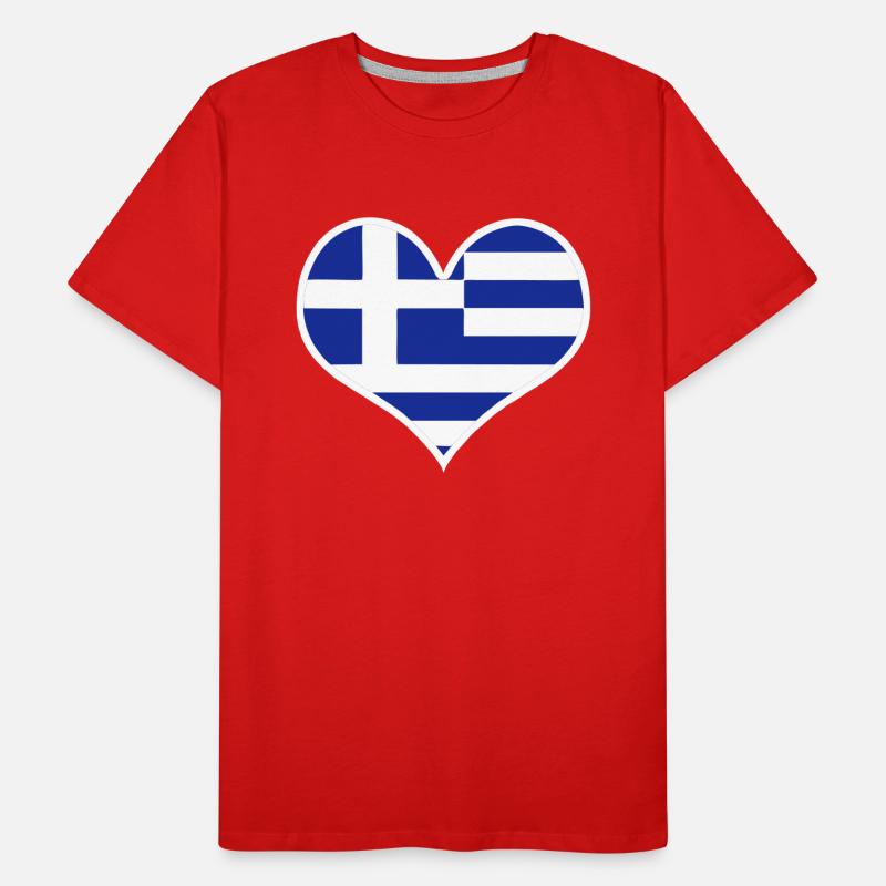 hellas grèce grèce T-shirt bio Premium Homme