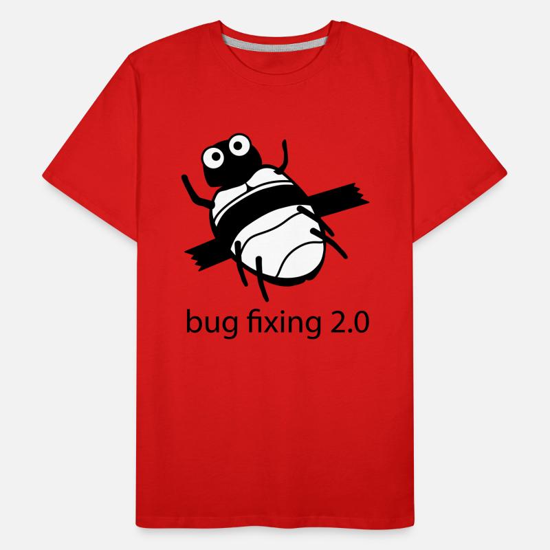 bug fixing 2.0 Männer Premium Bio T-Shirt