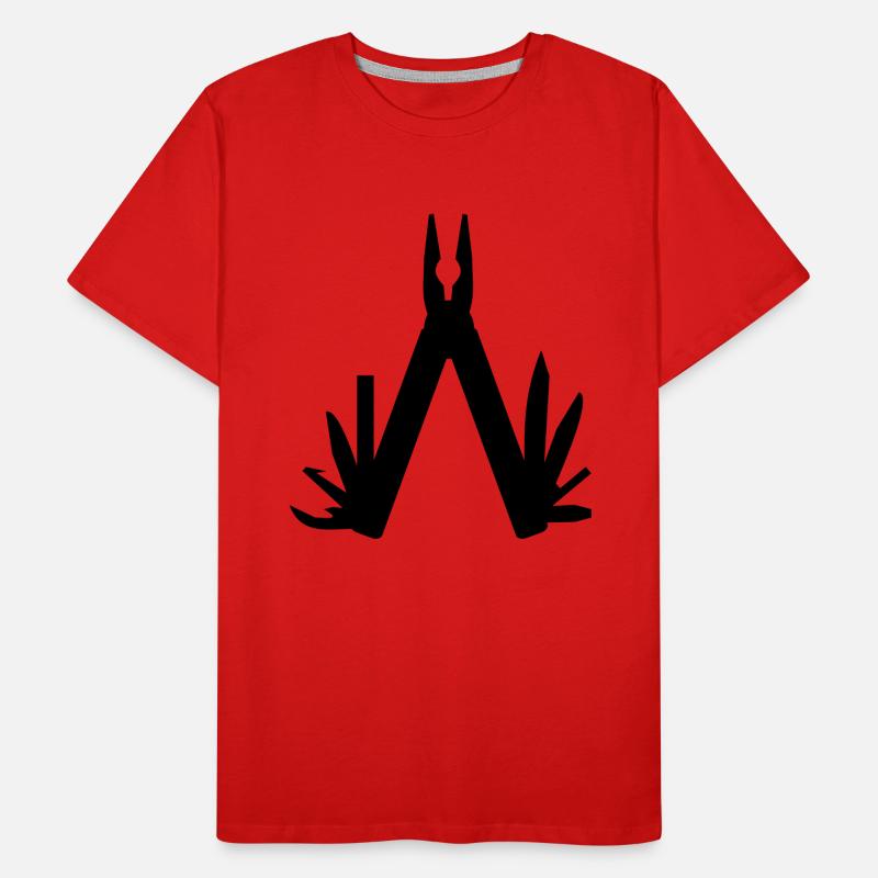 multitool Männer Premium Bio T-Shirt