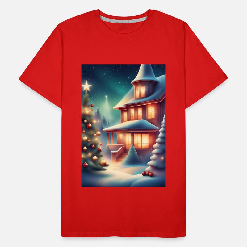 Merveilleuse période de Noël T-shirt bio Premium Homme