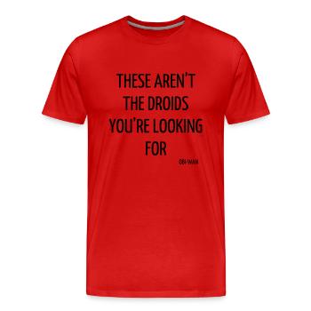 Cinema / Film / Zitat / TV-Serie - Männer Premium Bio T-Shirt - Rot - Vorne - Damien (186cm)