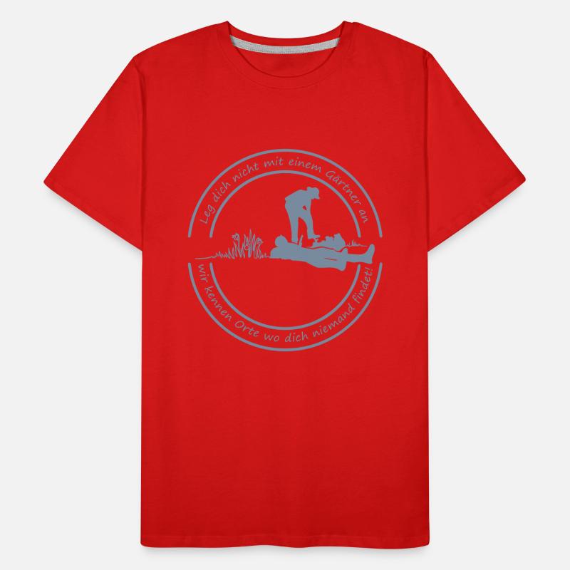 Gärtner Männer Premium Bio T-Shirt