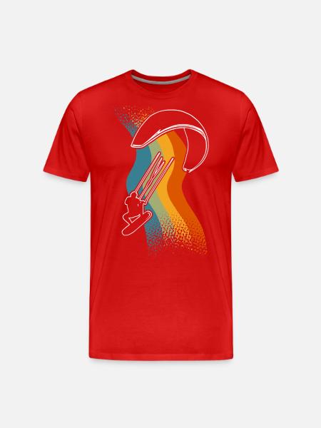 Kitesurfer Kitesurf Kitesurf - T-shirt bio Premium Homme - rouge