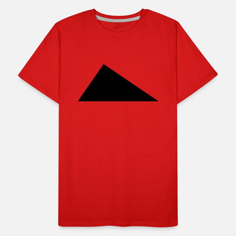 Triangle perpendicular / / Right angle / / Men's Premium Organic T-Shirt