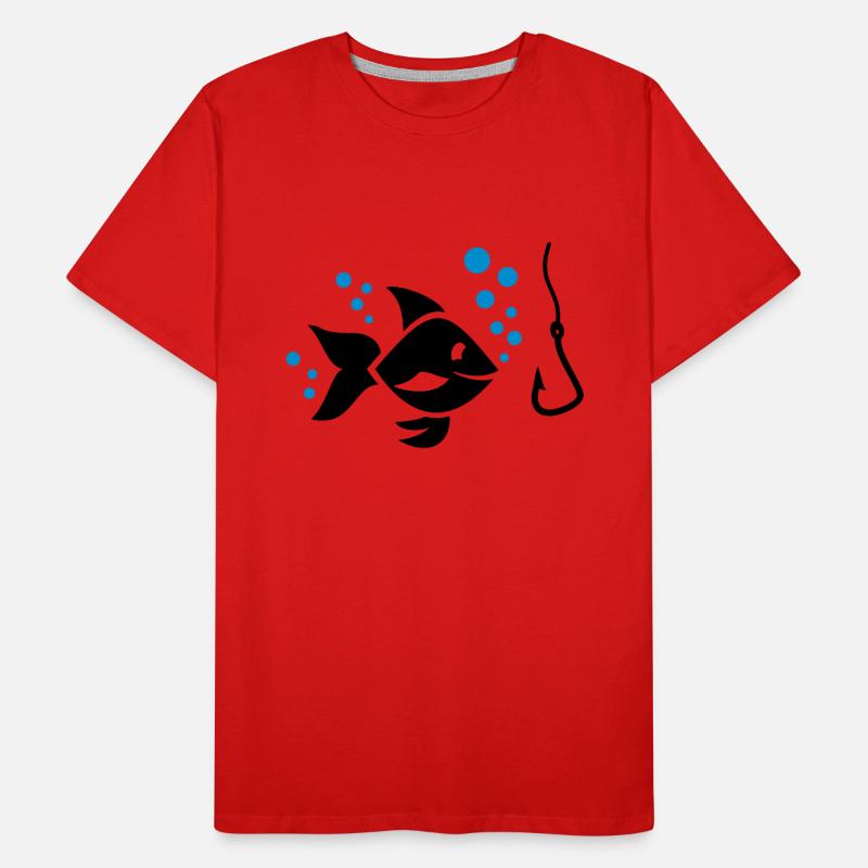 Fish Men's Premium Organic T-Shirt