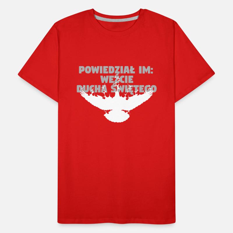Receive Comforter - Polnisch Männer Premium Bio T-Shirt