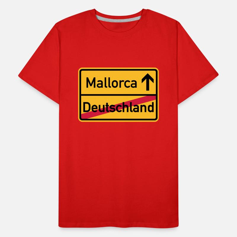 Mallorca Männer Premium Bio T-Shirt