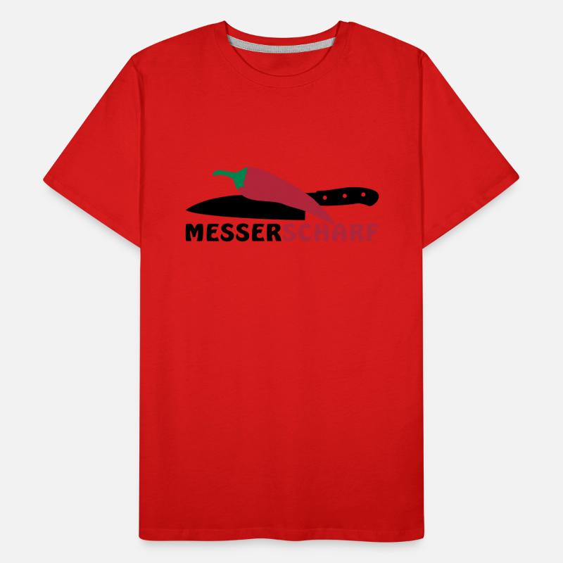 SHARP KNIFE Men's Premium Organic T-Shirt