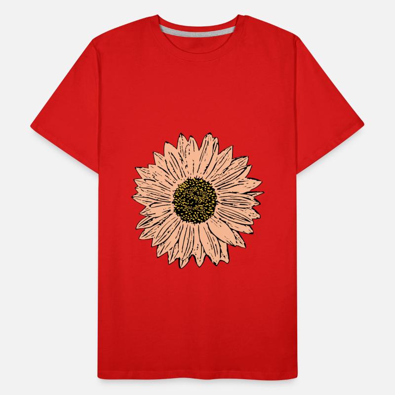 Fleur fleur pastel fleurs fleurs pastel T-shirt bio Premium Homme