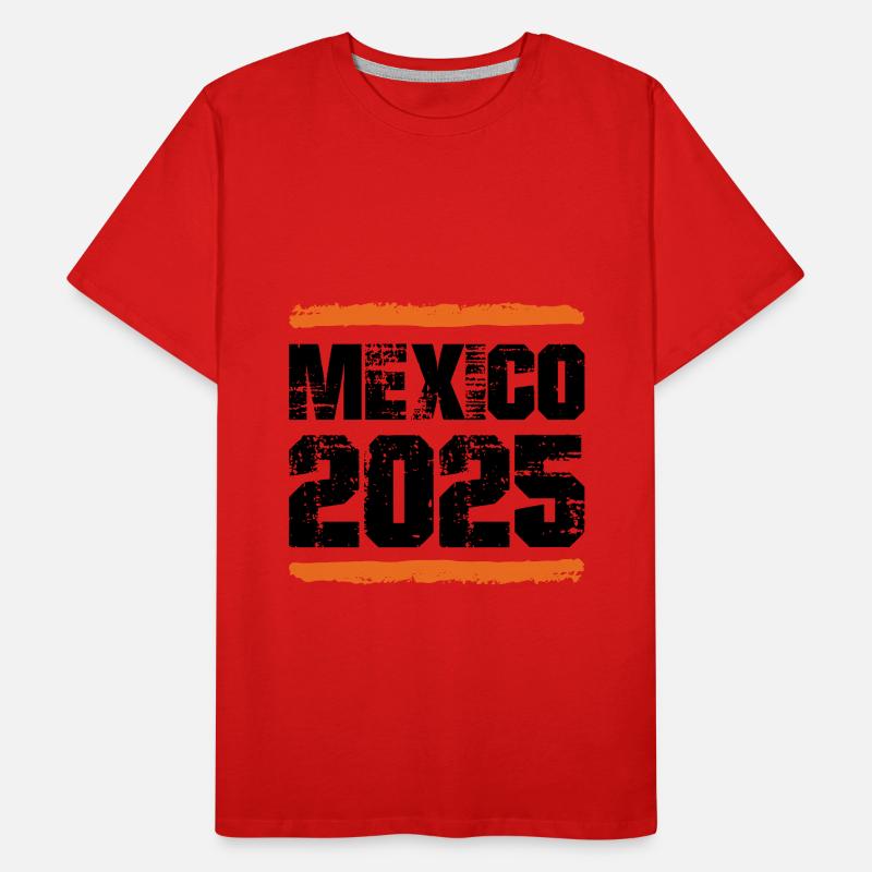 L’équipe du Mexique 2025 T-shirt bio Premium Homme