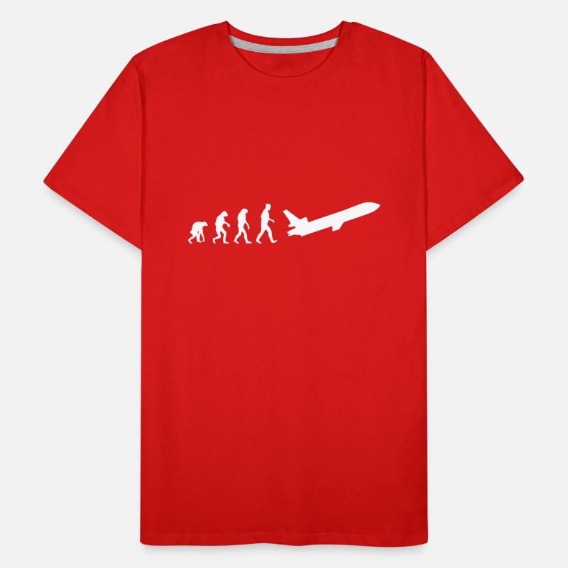 jet evolution T-shirt bio Premium Homme