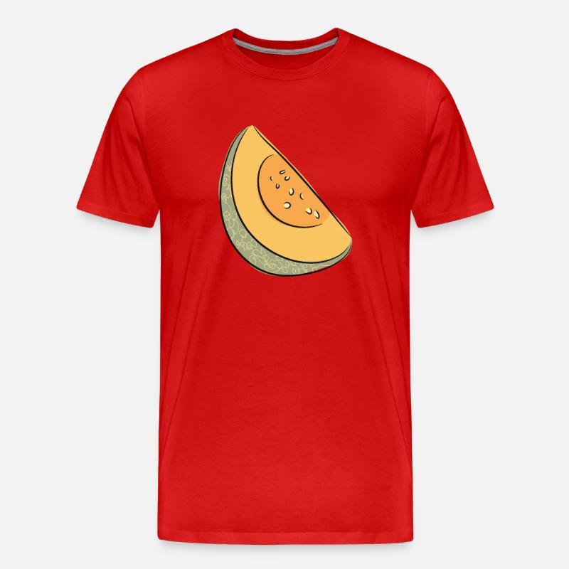 Melon d’été pastèque Pastèque - T-shirt bio Premium Homme - rouge