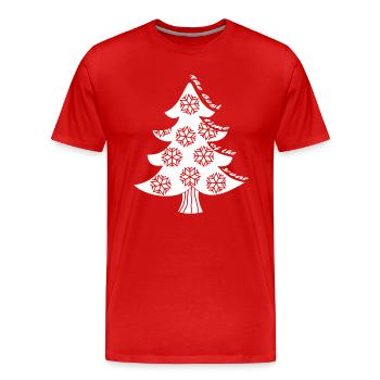 The best time of the year - Männer Premium Bio T-Shirt - Rot - Vorne - Damien (186cm)