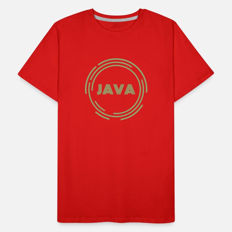 ..JAVA Männer Premium Bio T-Shirt