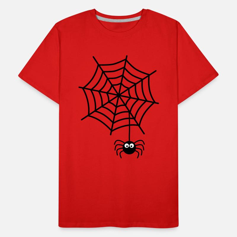 Spiderweb Spider Men's Premium Organic T-Shirt
