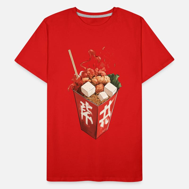 Ramen Box Männer Premium Bio T-Shirt