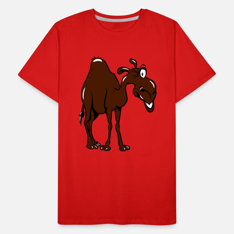 Kamel Männer Premium Bio T-Shirt