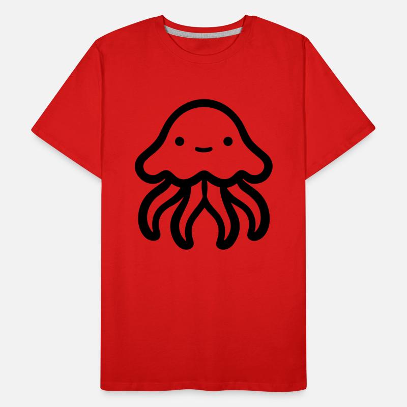 Méduse T-shirt bio Premium Homme