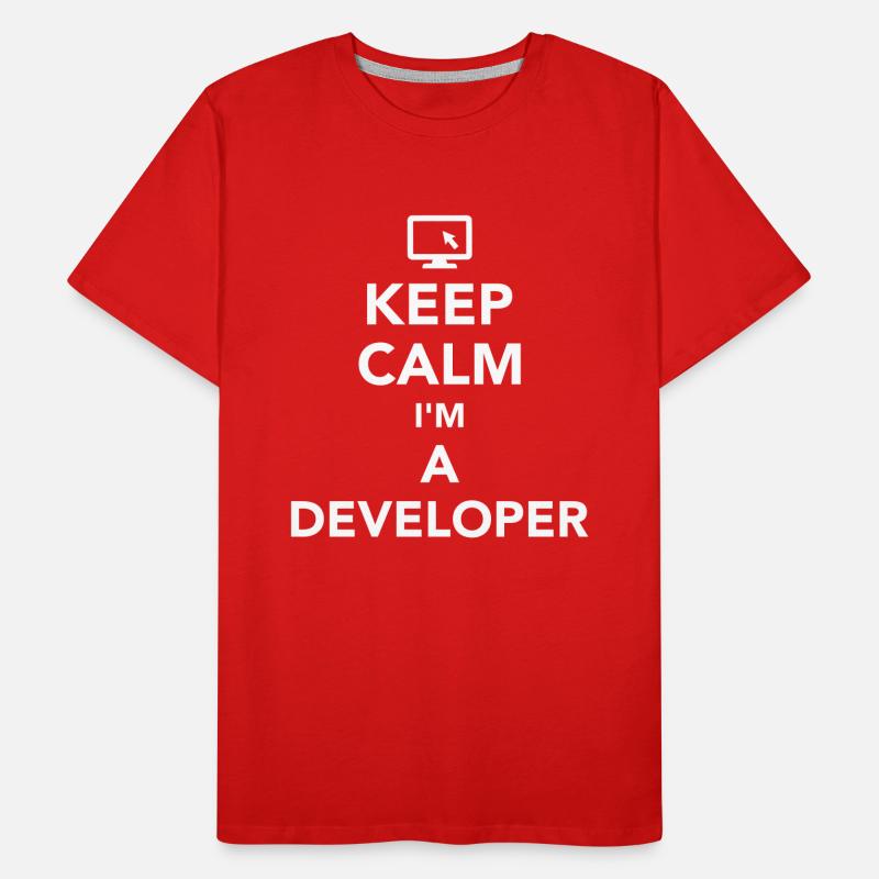 Developer Men's Premium Organic T-Shirt