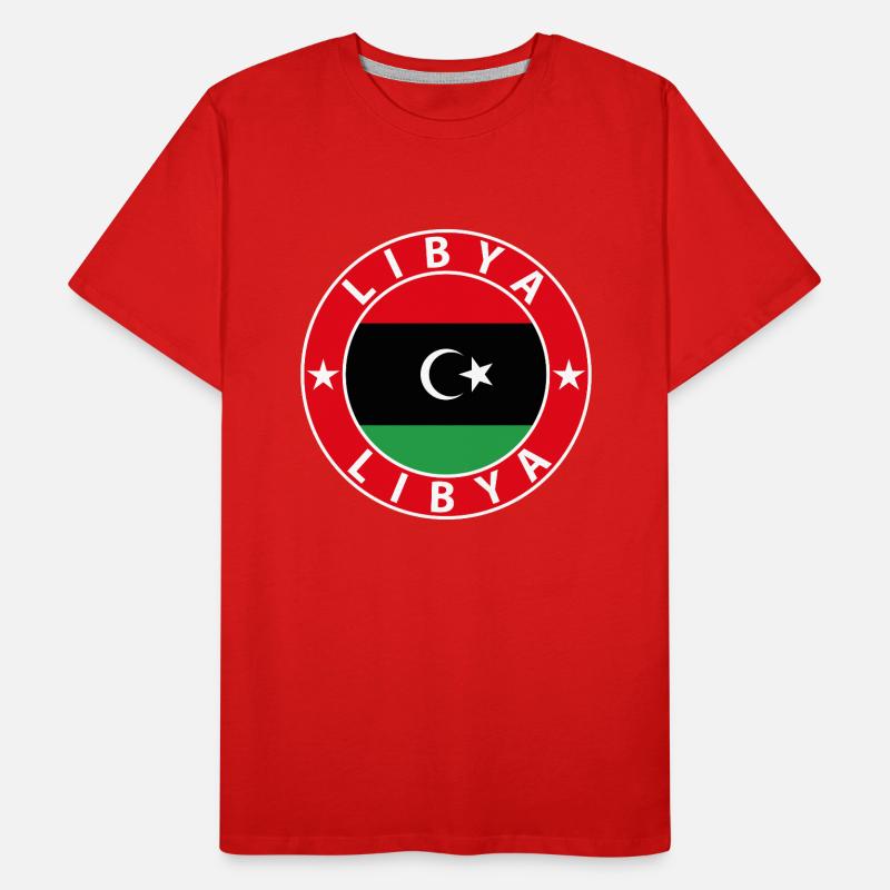 Libya Men's Premium Organic T-Shirt