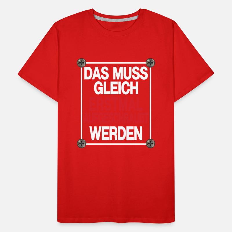 pc nerd error bastler heimwerker schrauber Männer Premium Bio T-Shirt