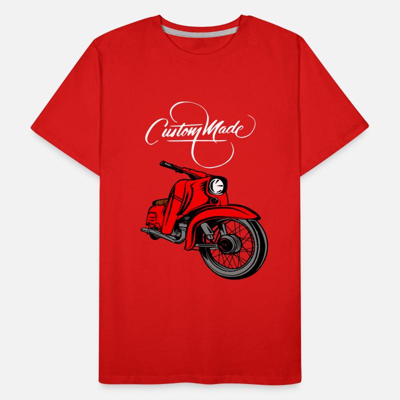 Simson Schwalbe GDR Moped Men's Premium Organic T-Shirt