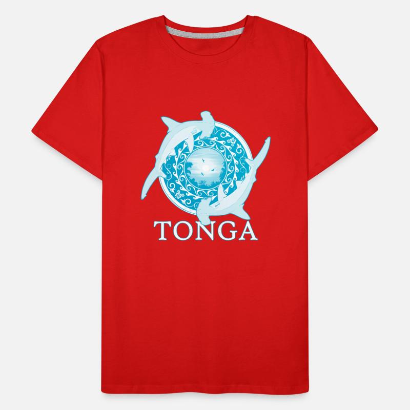 Requins-marteaux Tonga Pride T-shirt bio Premium Homme