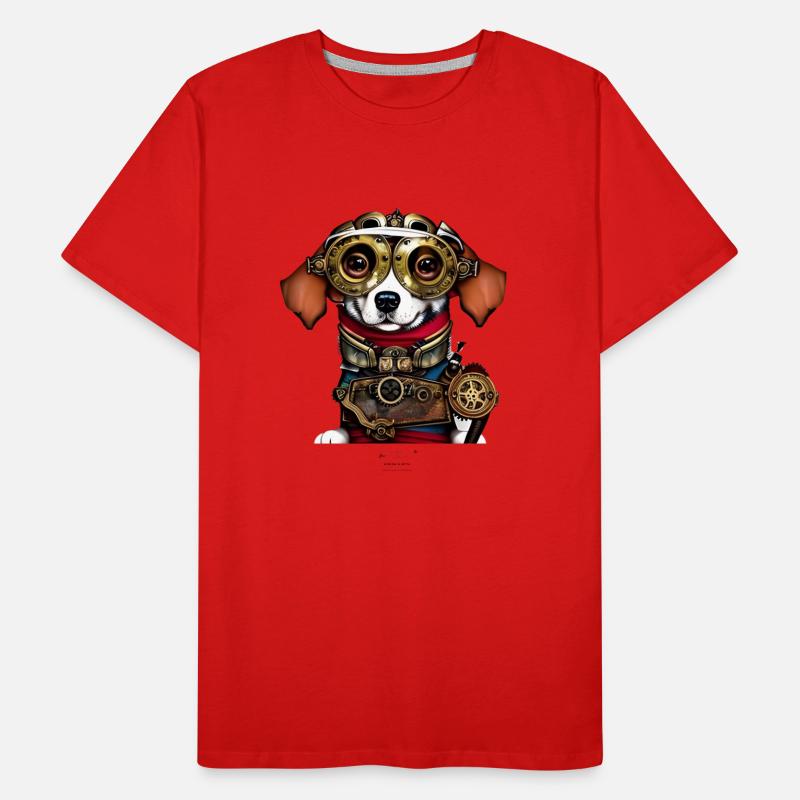 Micky Steamer Männer Premium Bio T-Shirt