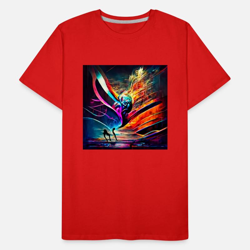Conversion du son à l’image T-shirt bio Premium Homme