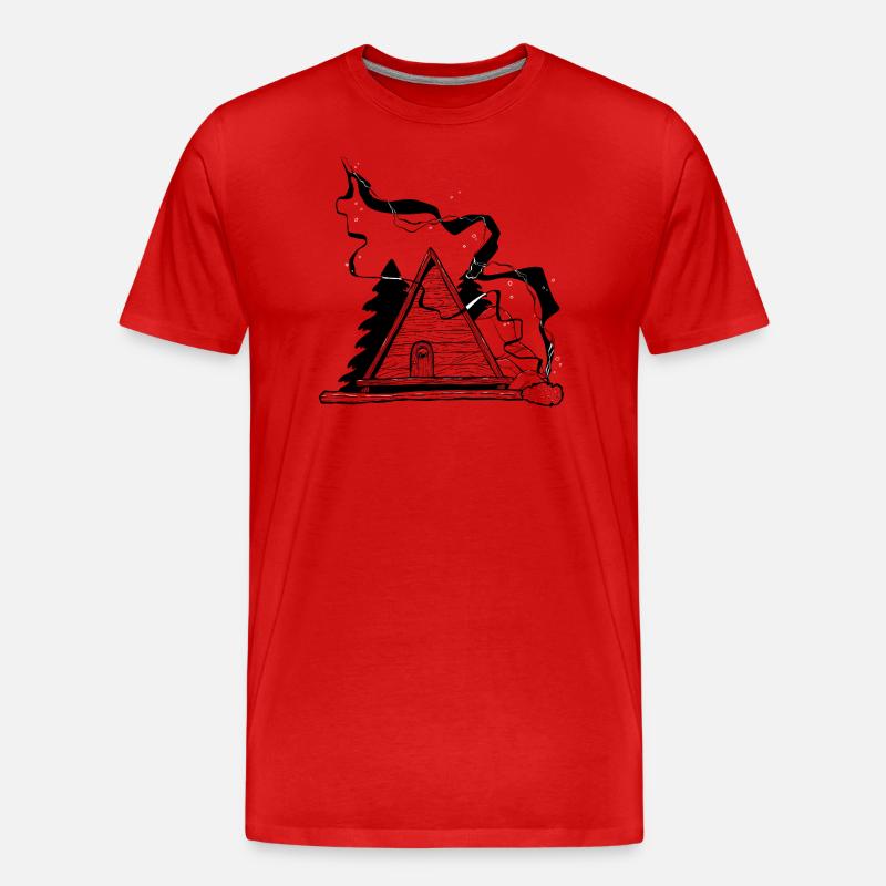 Streichholz - Männer Premium Bio T-Shirt - undefined
