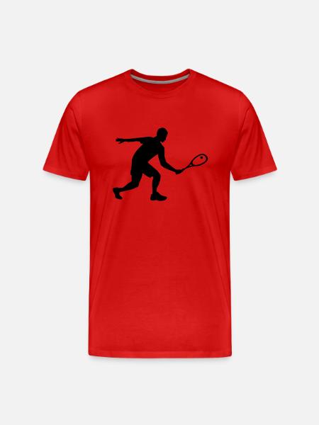 Squash - Men's Premium Organic T-Shirt - red