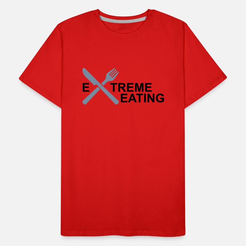 eat Men's Premium Organic T-Shirt