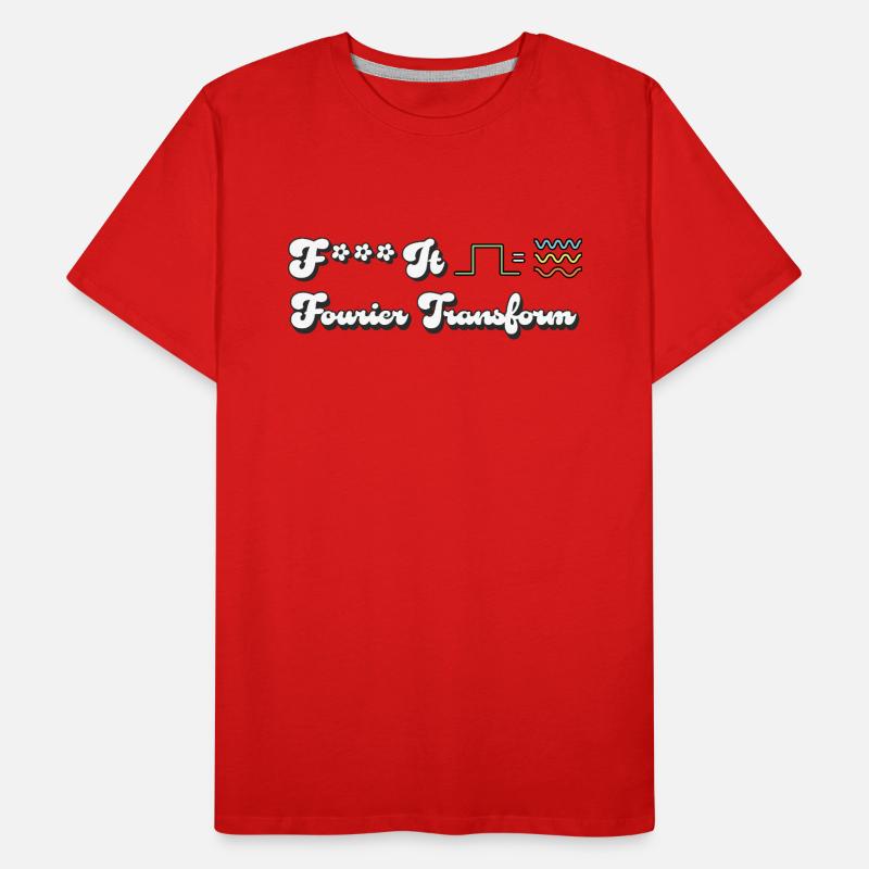 Fourier transform T-shirt bio Premium Homme