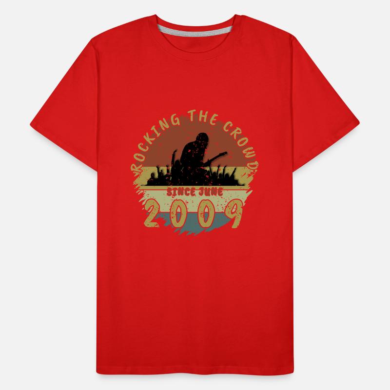 16th Birthday Rocking the crowd GIT 06/2009 Men's Premium Organic T-Shirt