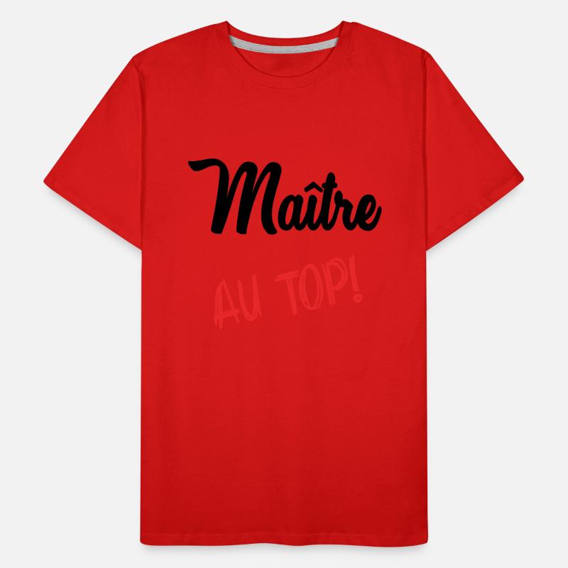 MASTER. MASTER Men's Premium Organic T-Shirt