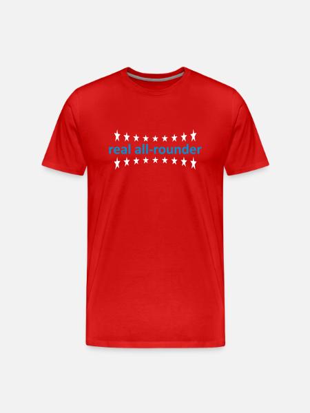 véritablement polyvalent - T-shirt bio Premium Homme - rouge