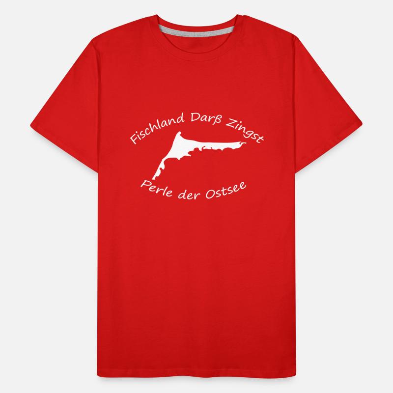 Fischland-Darß-Zingst/ Perle der Ostsee Männer Premium Bio T-Shirt