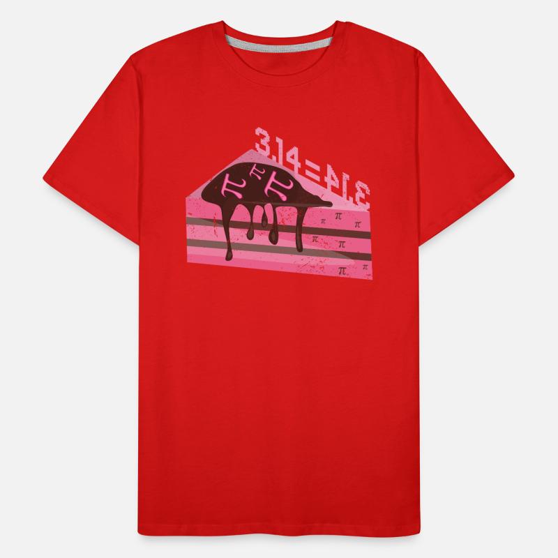 Math 3.14 = Pie Pi Men's Premium Organic T-Shirt