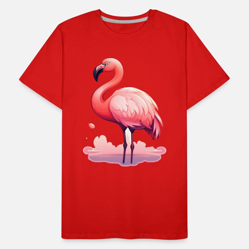 Flaming Männer Premium Bio T-Shirt