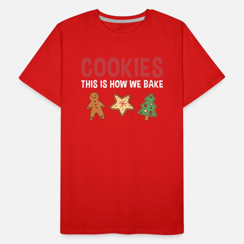 Cuisson C’est ainsi que nous cuisons les biscuits T-shirt bio Premium Homme