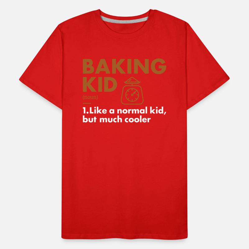 Baker Kid Définition Cuisson T-shirt bio Premium Homme