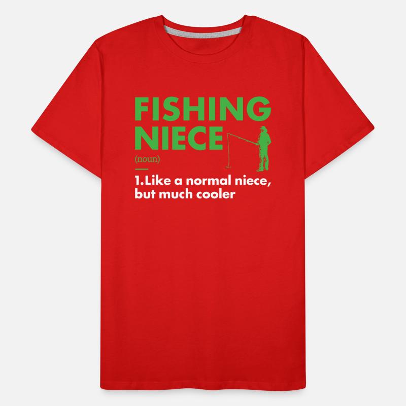 Fisher Niece Définition Pêche T-shirt bio Premium Homme