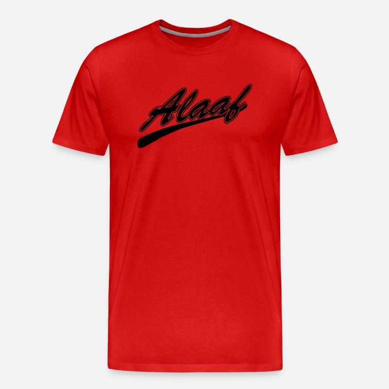 Alaaf - Karneval - Männer Premium Bio T-Shirt - Rot