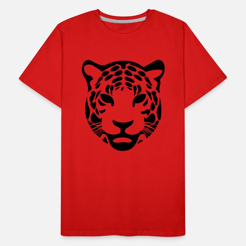 Leopard Men's Premium Organic T-Shirt