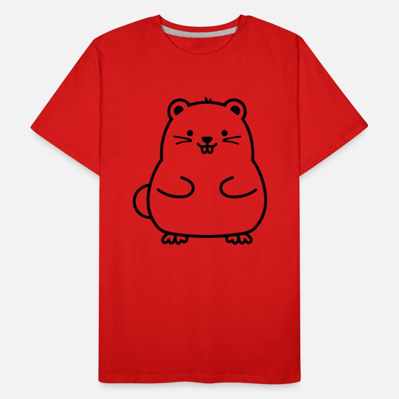 Castor T-shirt bio Premium Homme