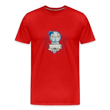 Le robinet - T-shirt bio Premium Homme - rouge - Devant - Damien (186cm)